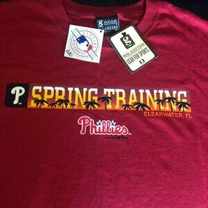 Phillies Spring Training XL T-Shirt 2004 NWT Baseball Memorabilia Vtg